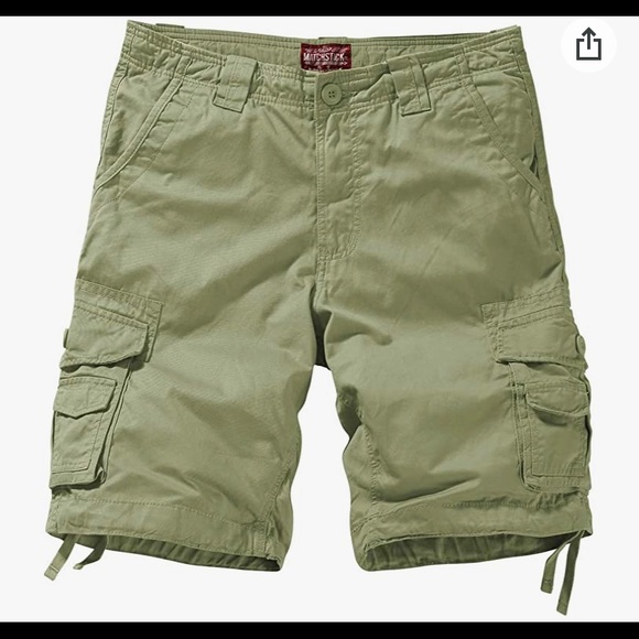 Match Other - New Match Green Cargo Shorts Size 36/XXL